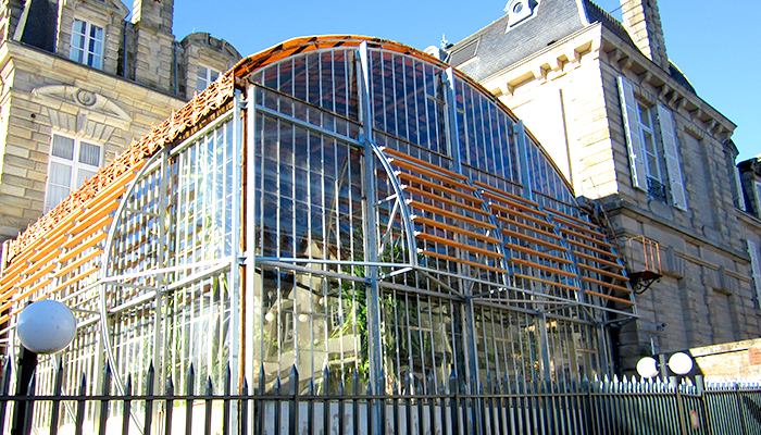 consolidation du jardin d'hiver de la Préfecture de Vannes