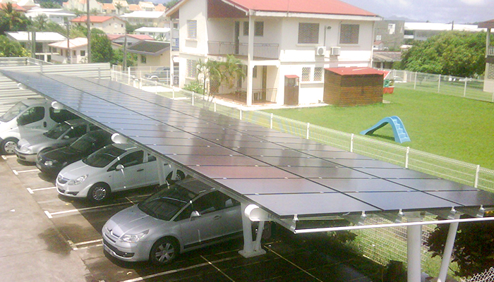ombriere photovoltaique